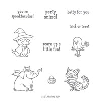 Trick Or Tweet Clear-Mount Stamp Set Trick Or Tweet Clear-Mount Stamp Set