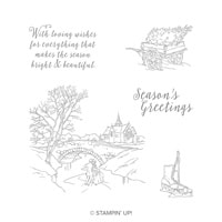 Cambridge Carols Clear-Mount Stamp Set Cambridge Carols Clear-Mount Stamp Set