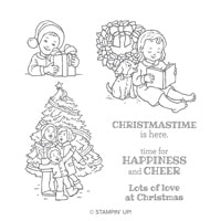 Happiness & Cheer Clear-Mount Stamp Set