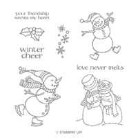 Spirited Snowmen Clear-Mount Stamp Set Spirited Snowmen Clear-Mount Stamp Set