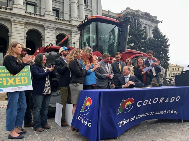Colorado becomes first state to establish right to repair agricultural equipment