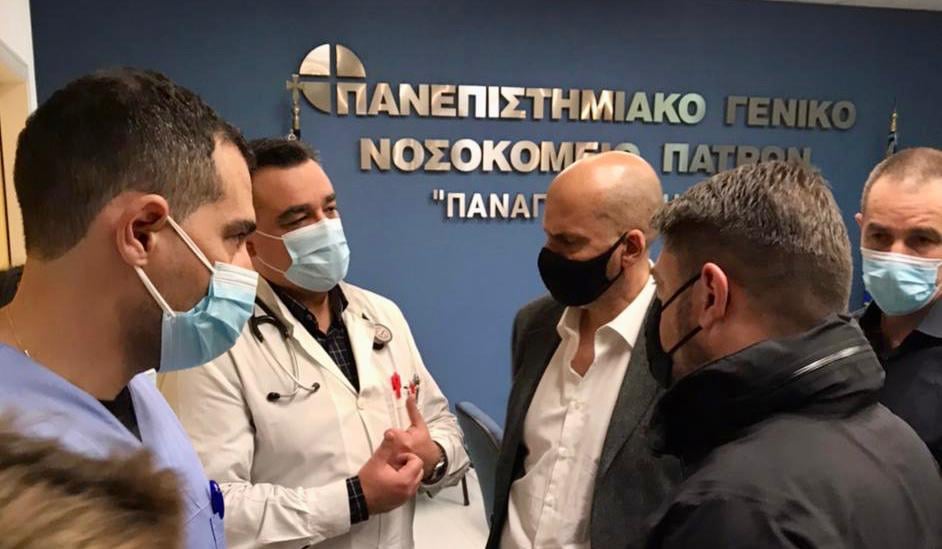 “Mega” εμβολιαστικό κέντρο στην Πάτρα μέσα στον Απρίλιο – Αυτοψία Χαρδαλιά (video)