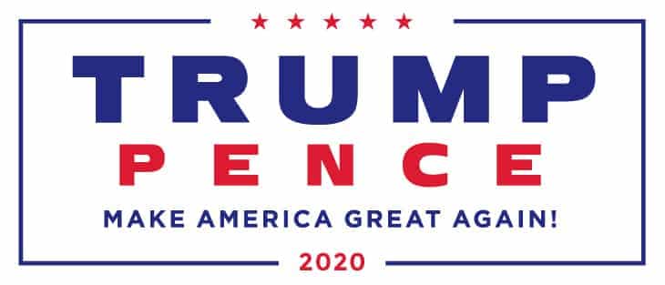 TRUMP PENCE MAKE AMERICA GREAT AGAIN