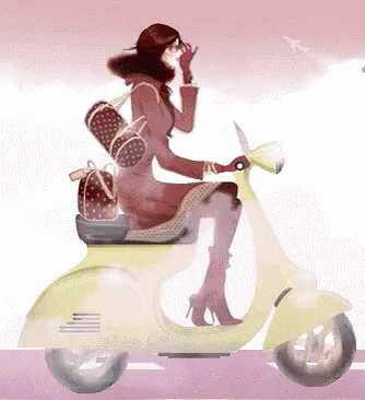Love Chic GIF - Love Chic Scooter GIFs