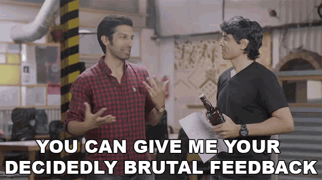 You Can Give Me Your Decidedly Brutal Feedback Kanan Gill GIF - You Can Give Me Your Decidedly Brutal Feedback Kanan Gill You Can Give Me Feedback GIFs