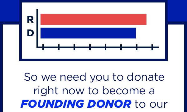 But Republicans will do anything to stop us… they’re already leading us in the polls!