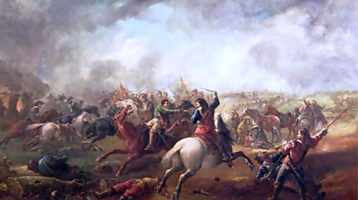 Battle of Marston Moor 1644 John Barker before 1904
