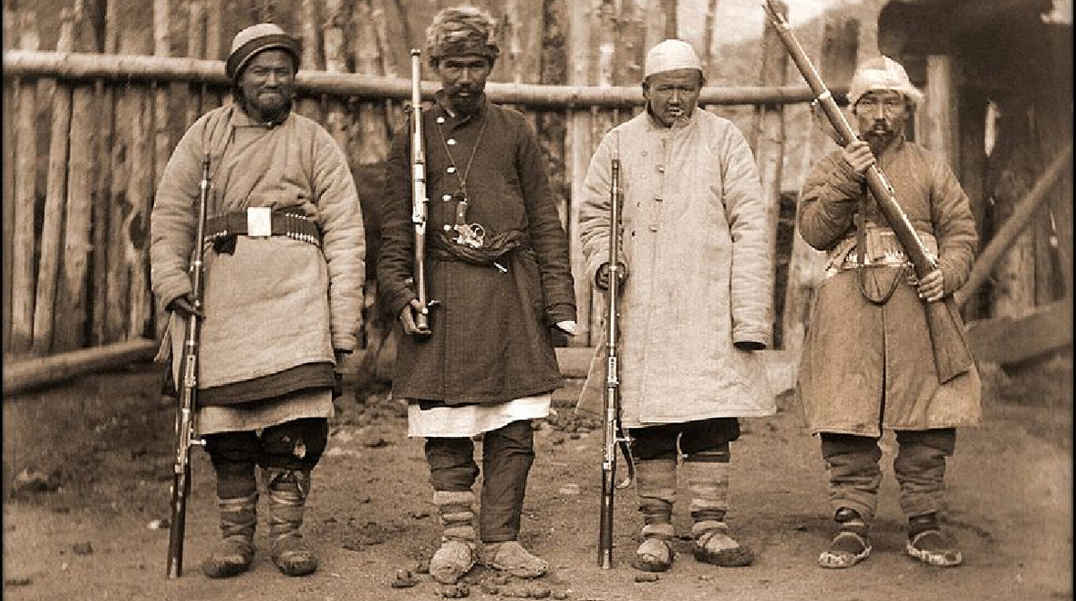Muslim outlaws Xinjiang China c 1915 Marc Aurel Stein