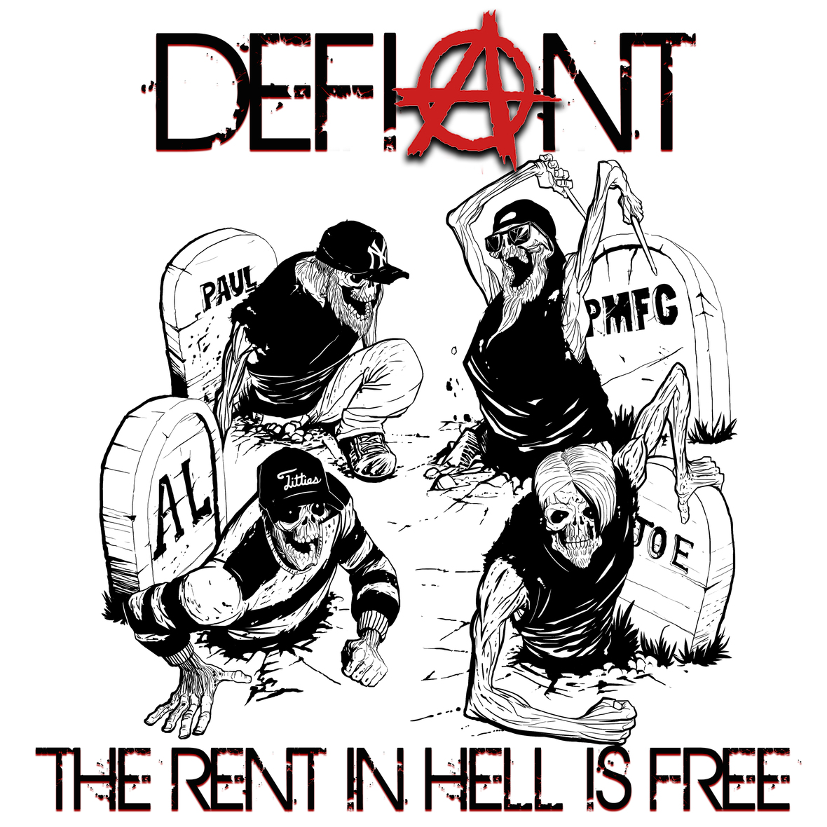 Defiant The Rent In Hell Is Free Cover Art