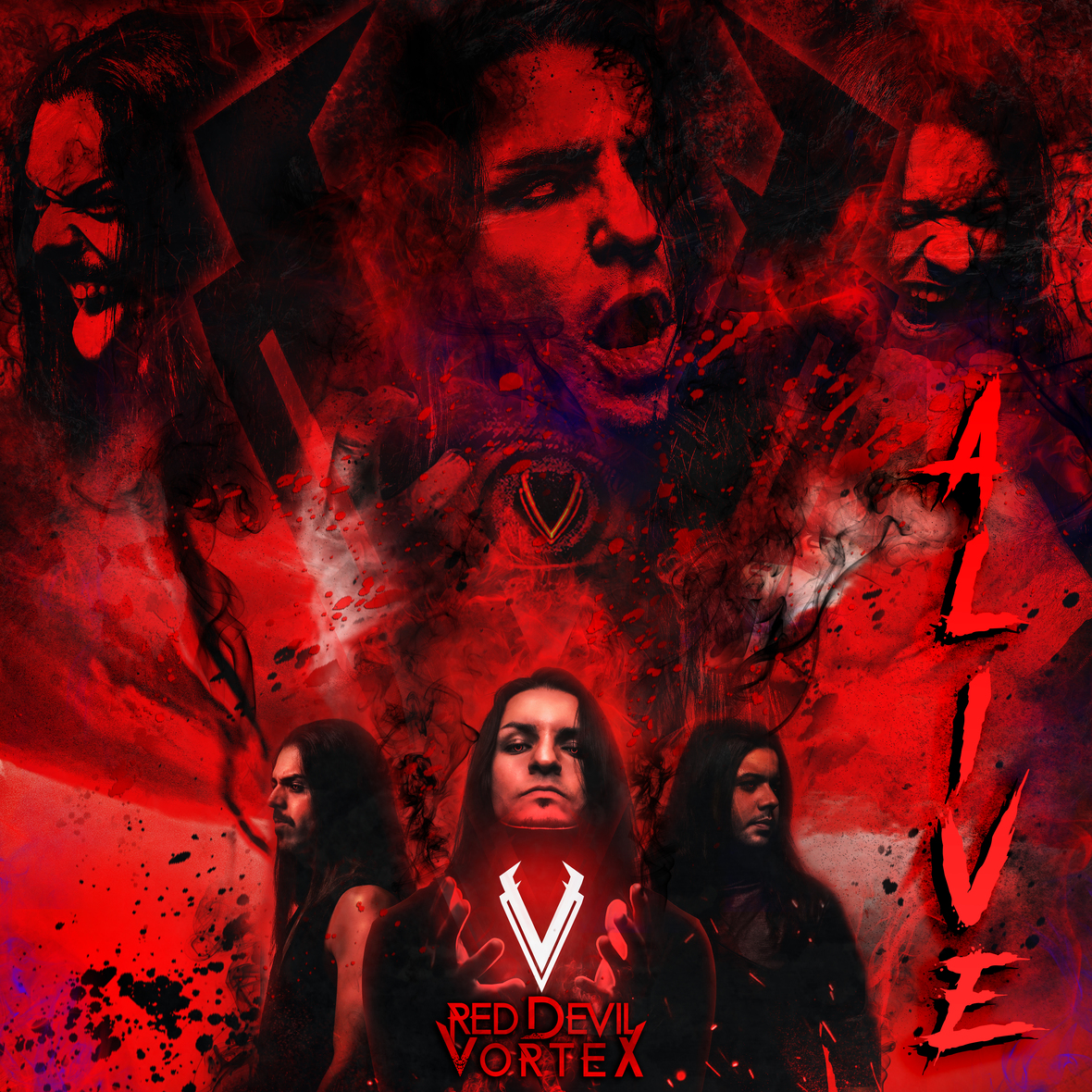Red Devil Vortex - Alive SINGLE COVER 6
