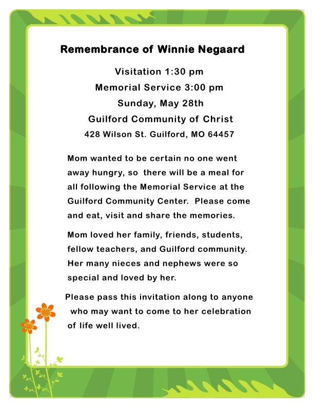 Winnie Memorial 5-28-23