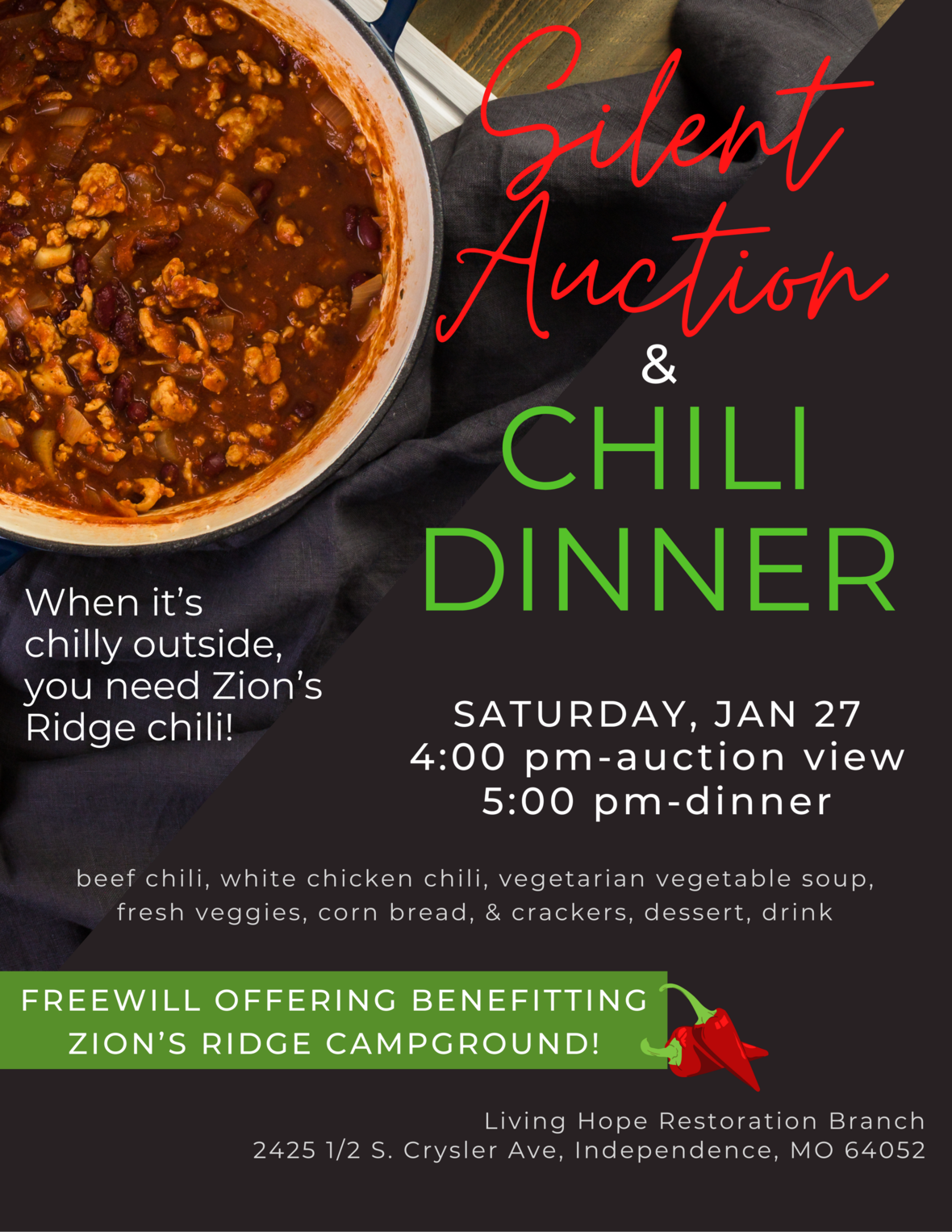 Chili Cook Off Flyer 4 