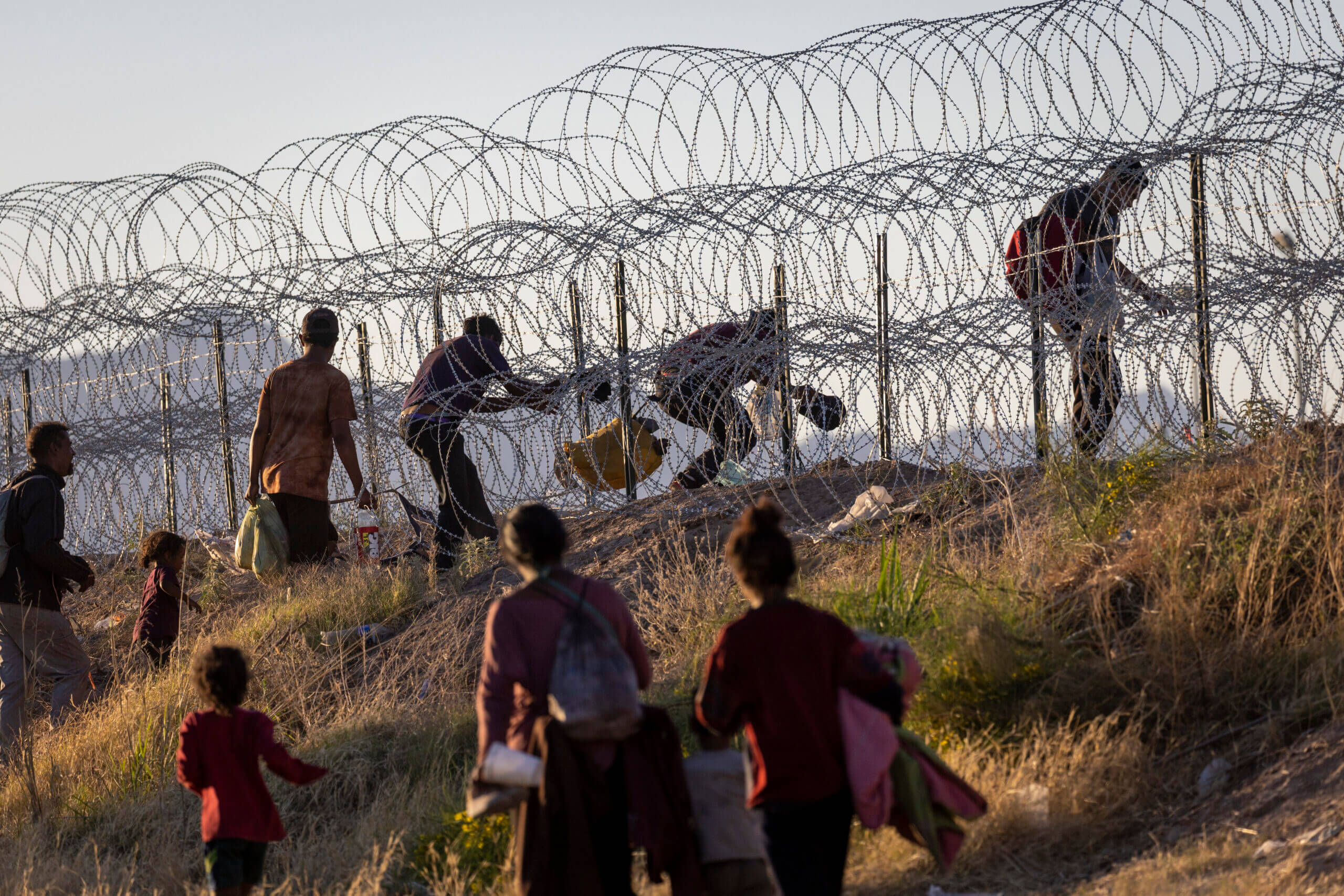 Judge Forbids Biden Administration from Cutting Texas' Razor Wire Barriers on Southern Border Judge Forbids Biden Administration from Cutting Texas' Razor Wire Barriers on Southern Border