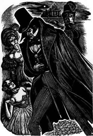 Illustration by Fritz Eichenberg for an American edition of &quot;Jane Eyre.&quot;