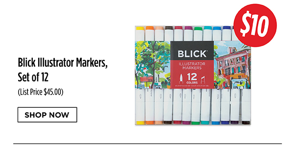 Blick Illustrator Markers - $10