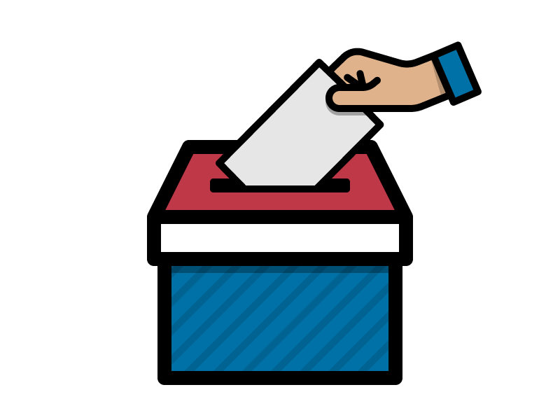 Image result for cartoon ballot box