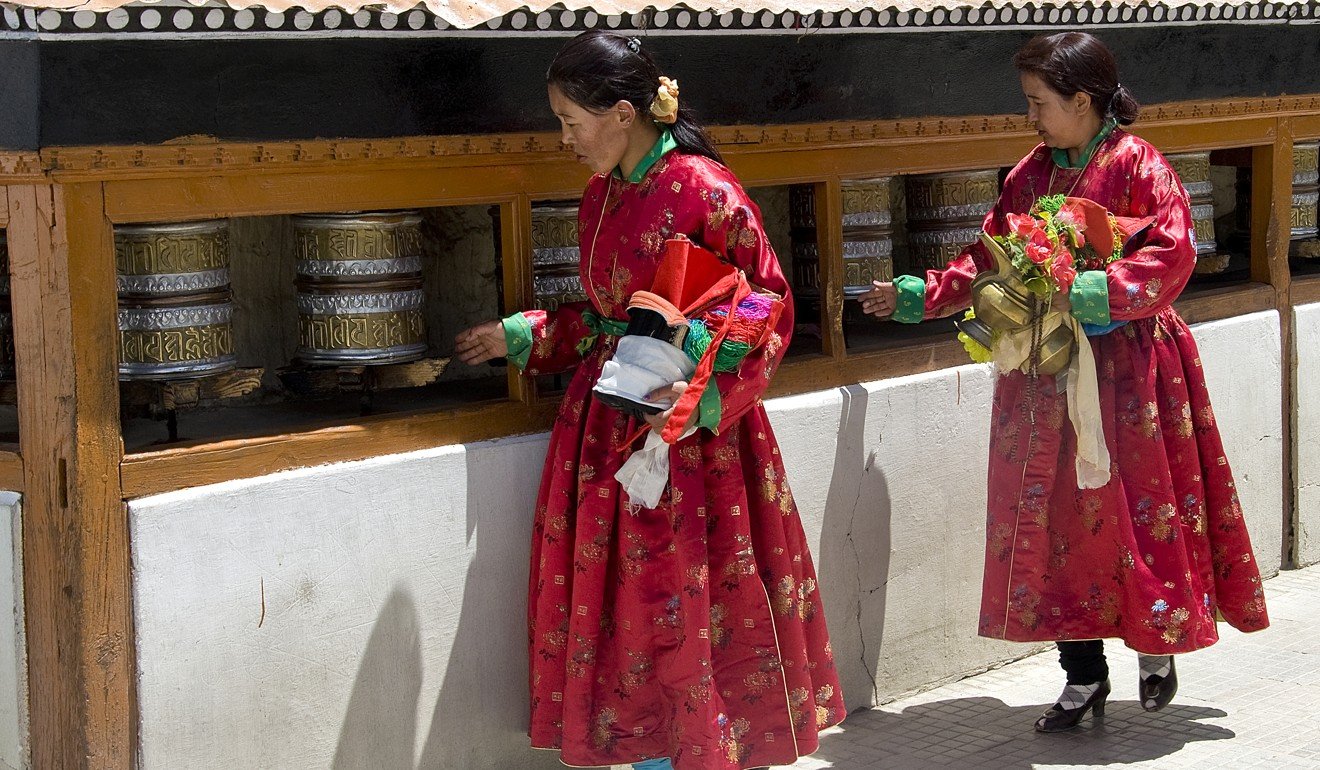 Leh is a city of temples, and culturally close to Tibet in China. Photo: Tim Pile