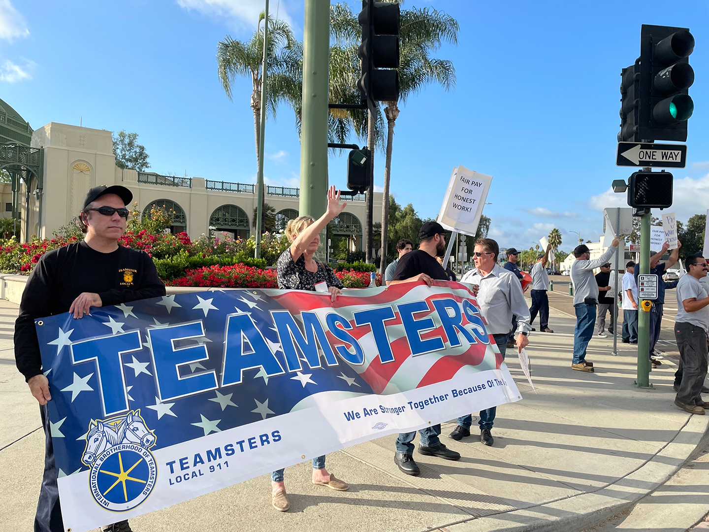 Escondido
 city workers rally over expired union contract Escondido city workers rally over expired union contract