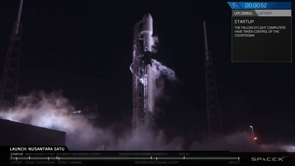 In Photos: SpaceX Falcon 9 Launches Israeli Moon Lander, Indonesian Satellite