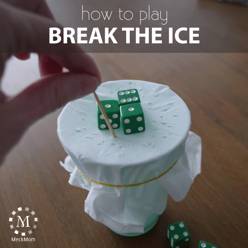 How to play the game Break the Ice