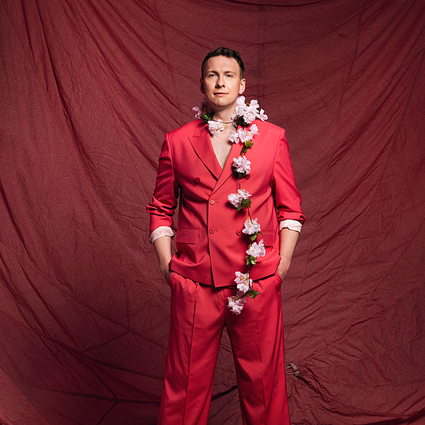Birmingham comedian Joe Lycett, shot for Babmag