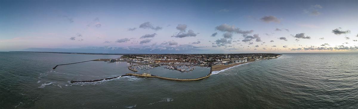 An Aerial View of Ramsgate Harbour