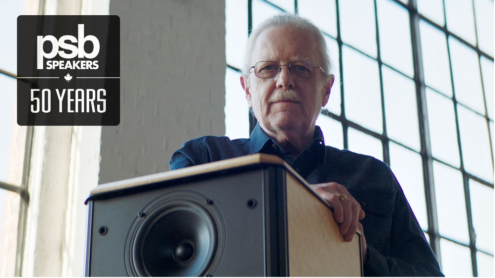 Paul Barton with the Stratus Gold, deemed the “10,000 Watt Speaker” by audiophile press