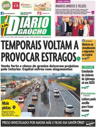 Capa Diário Gaúcho