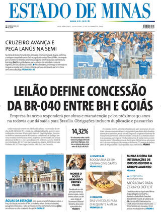 Capa Estado de Minas