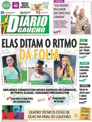 Capa Diário Gaúcho