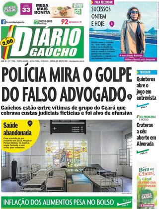 Capa Diário Gaúcho