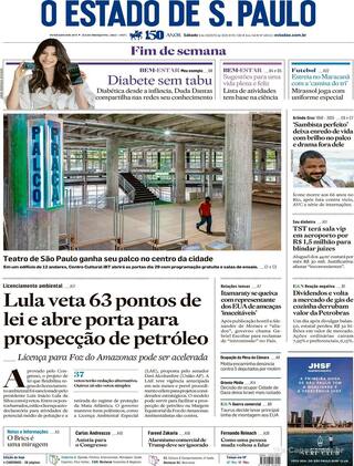 Capa Estadão