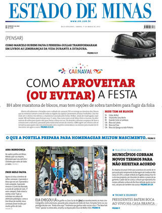 Capa Estado de Minas