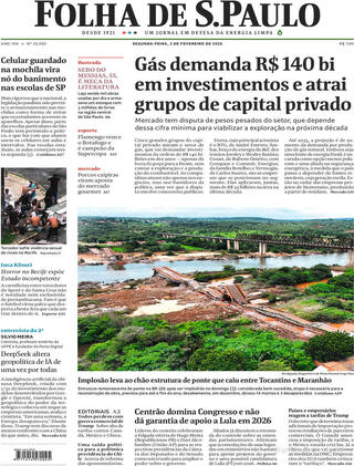 Capa Folha de S.Paulo
