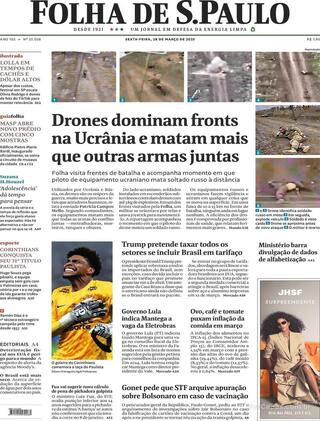 Capa Folha de S.Paulo