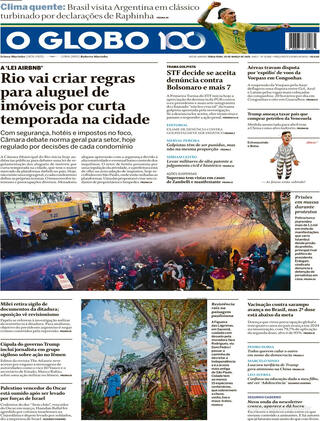 Capa O Globo