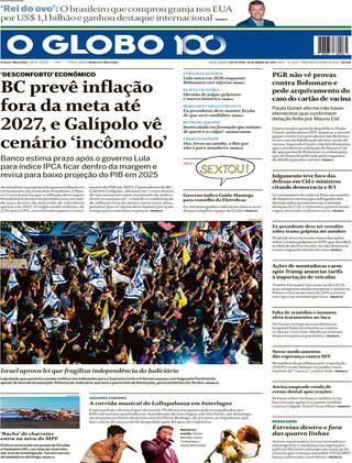 Capa O Globo