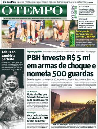 Capa Jornal O Tempo