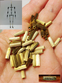 M00133x5 MOREZMORE HPA 50 M2 Brass Female Connector 10mm M2x10 Standoff