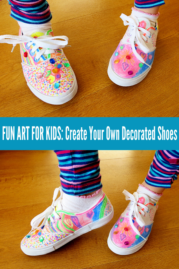 Fun Crafts for Kids: Create Your Own Decorated Shoes
