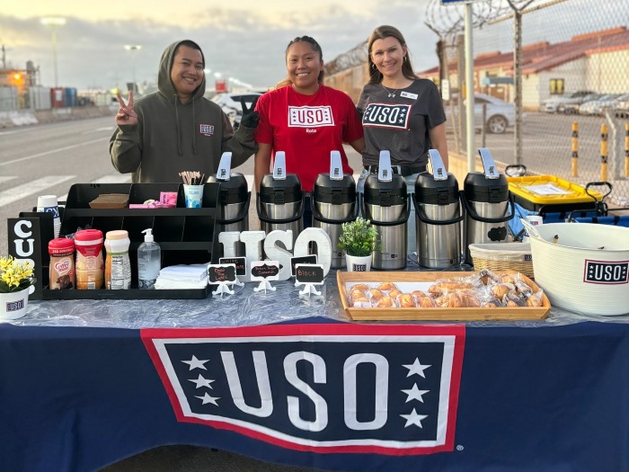 Credit: Photo by USO Credit: Photo by USO