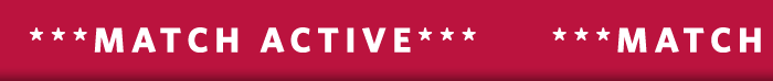**MATCH ACTIVE** **MATCH ACTIVE**
