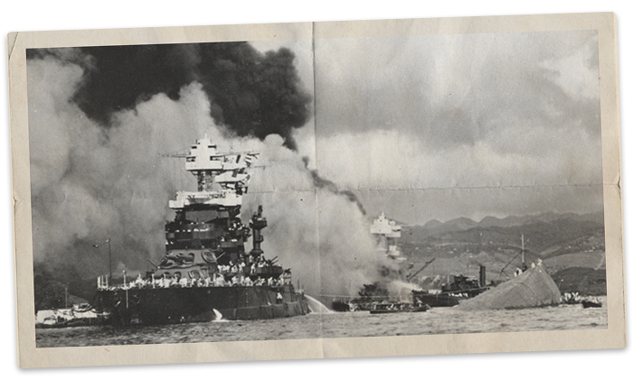 Old Photograph from Pearl Harbor Old Photograph from Pearl Harbor