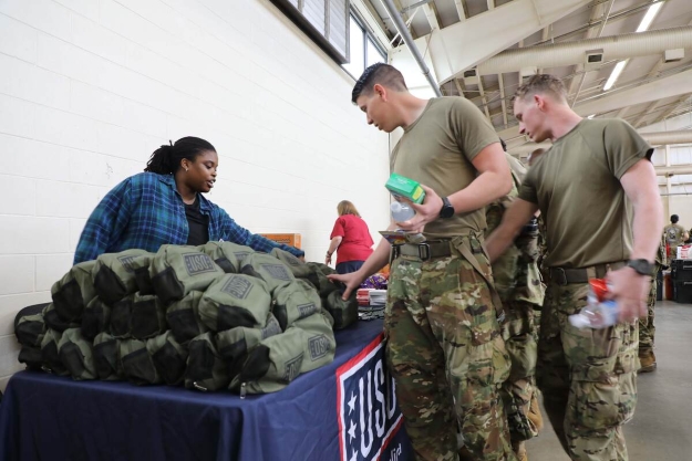 USO supports the Army’s largest annual deployment in Europe USO supports the Army’s largest annual deployment in Europe