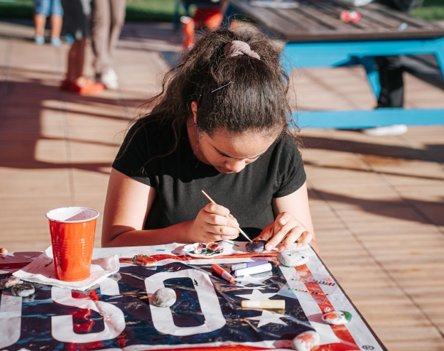 USO hosts Summer Block Party for military families abroad image USO hosts Summer Block Party for military families abroad image