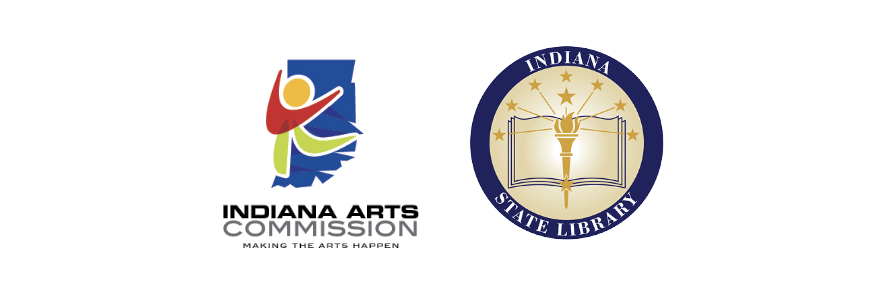 Arts Commission and State Library logos