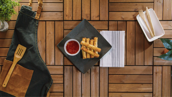 Turkey lumpia. Photo courtesy of R3 clearinghouse.