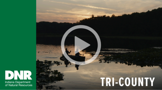 YouTube screenshot of Tri-County Fish & Wildlife Area video.