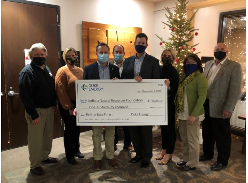 Duke energy check presentation to the INRF