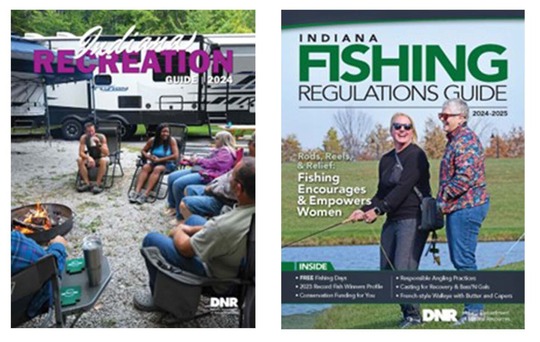 2024 Indiana DNR Recreation and Fishing Guides